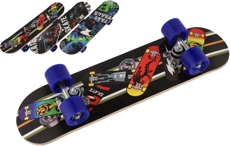 Skateboard pour enfants 60 cm en érable, 3 couleurs