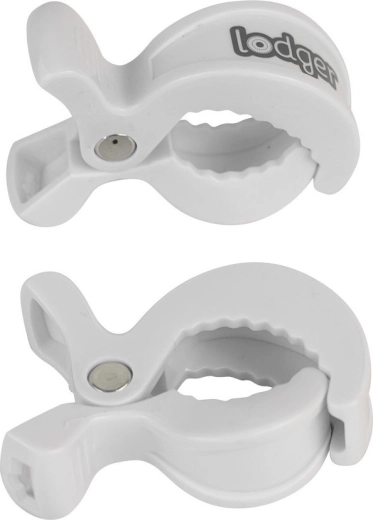 Lodger clips pour lange d’emmaillotage Swaddle Clip blancs (2 pcs)