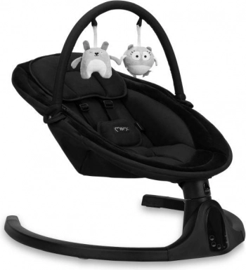 Balancelle électrique MoMi Kenani Onyx avec Bluetooth et écran LCD