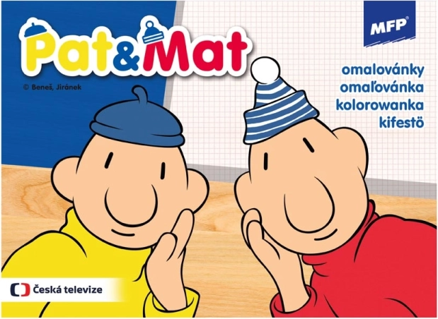 Livre de coloriage PAT & MAT MFP, A5, 16 pages