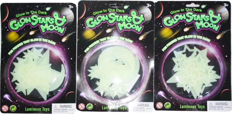 Décoration lumineuse lune et étoiles pour chambre d’enfant