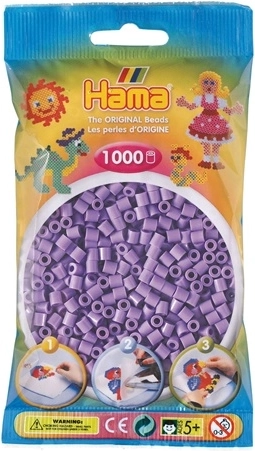 Perles à repasser Hama Midi violet clair 1000 pièces