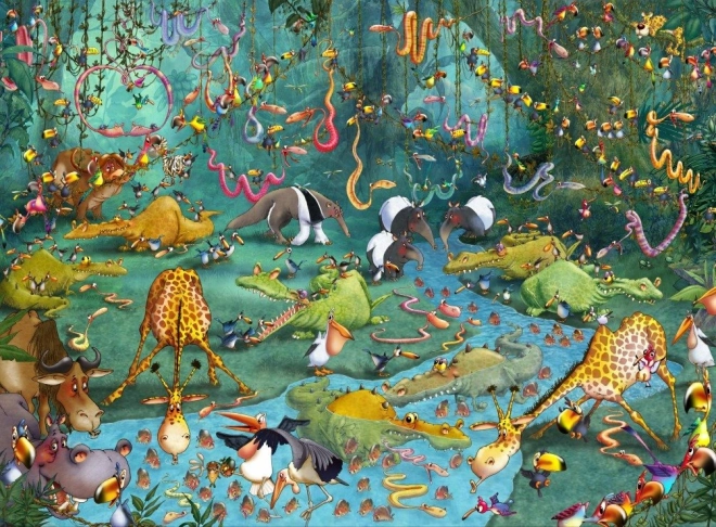 Puzzle Jungle 2000 pièces
