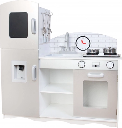 Cuisine en bois avec effets