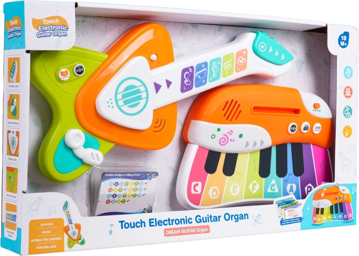 Set musical tactile pour les tout-petits
