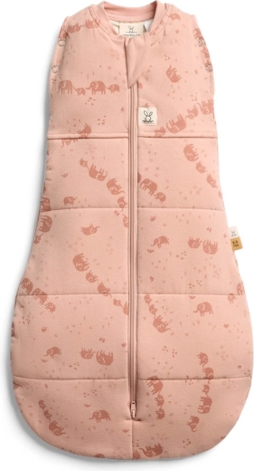 ErgoPouch emmaillotage et gigoteuse 2-en-1 Cocoon Elephant Parade 6–12 mois, 8–10 kg, 2,5 TOG