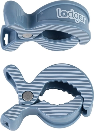 Lodger clips pour lange Swaddle Clip Ocean-stripe (2 pcs)