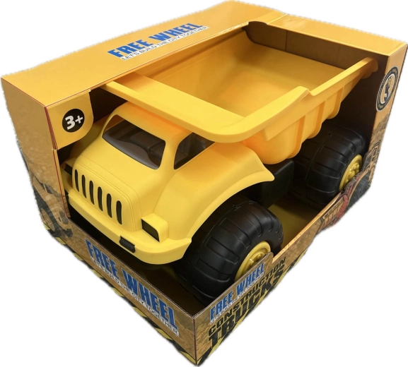 Grand camion-benne jaune GIGA