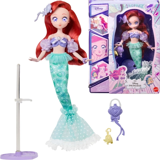 Disney Collector Ariel – poupée de collection manga avec accessoires