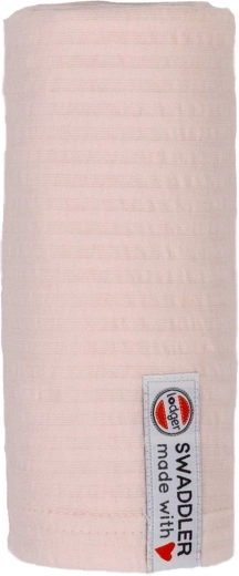 Lodger lange en tissu Swaddler Seersucker 70 × 70 cm tan