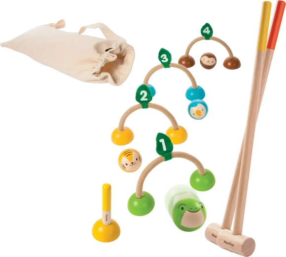 Croquet PlanToys pour enfants