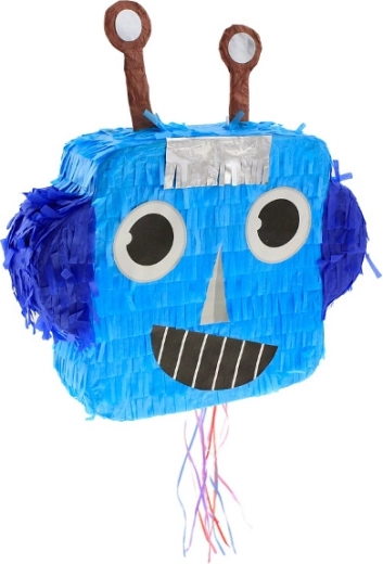 Piñata robot à ficelles à tirer