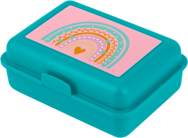 Boîte à déjeuner Arc-en-ciel Turquoise