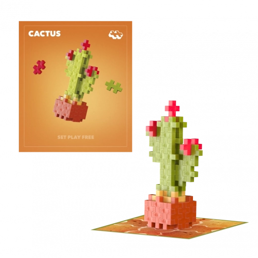 Plus-Plus fleurs cactus – jeu de construction créatif