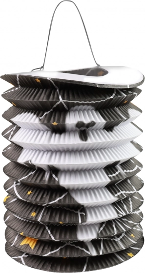 Lanterne en papier avec motif fantôme 15 cm