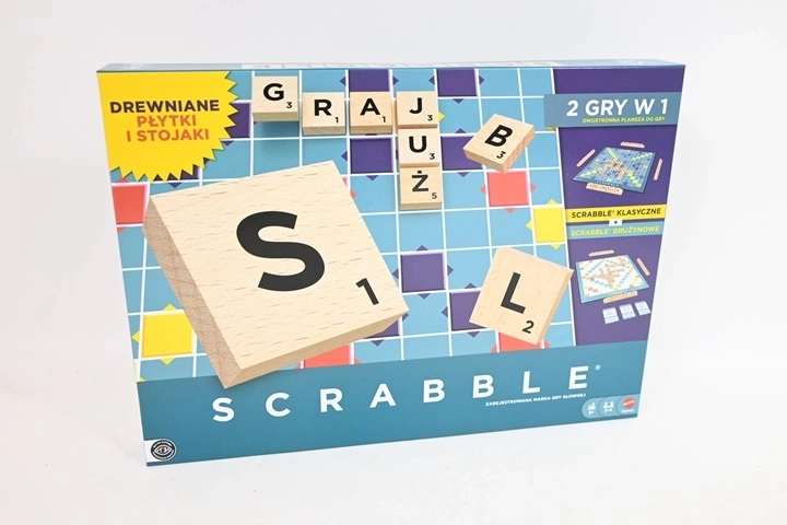 Scrabble éléments en bois