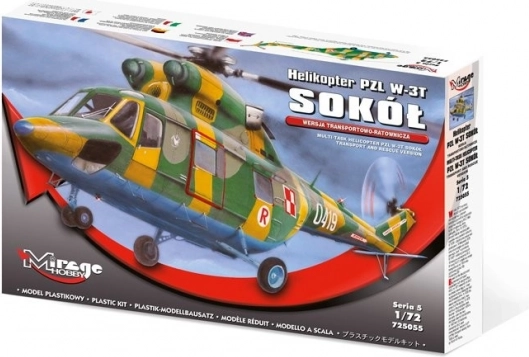 Maquette plastique de l’hélicoptère PZL W-3T Sokół
