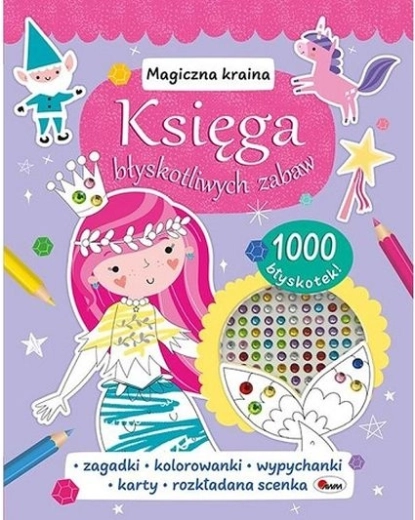 Livre de jeux scintillants – Royaume magique