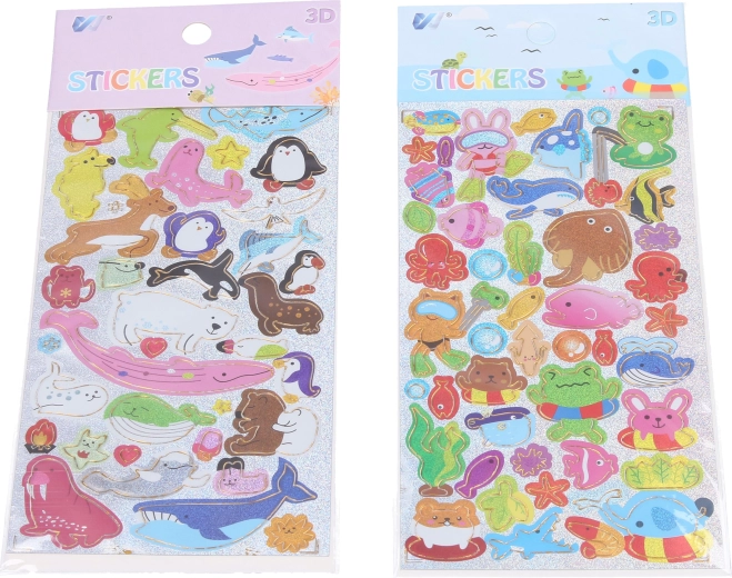 Autocollants d’animaux – assortiment de motifs