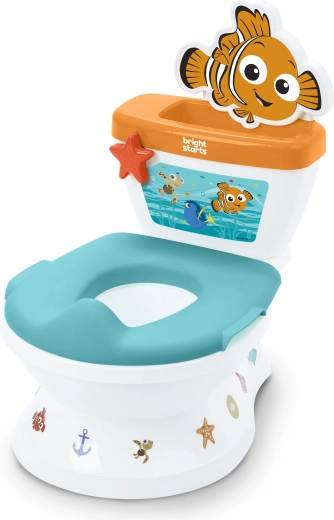 Pot pour enfants 2-en-1 avec sons Finding Nemo de Bright Starts