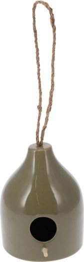 Nichoir à oiseaux en céramique 12 × 12 × 15 cm – assortiment de couleurs