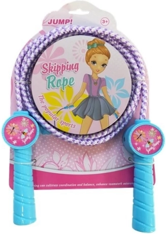 Corde à sauter bleue