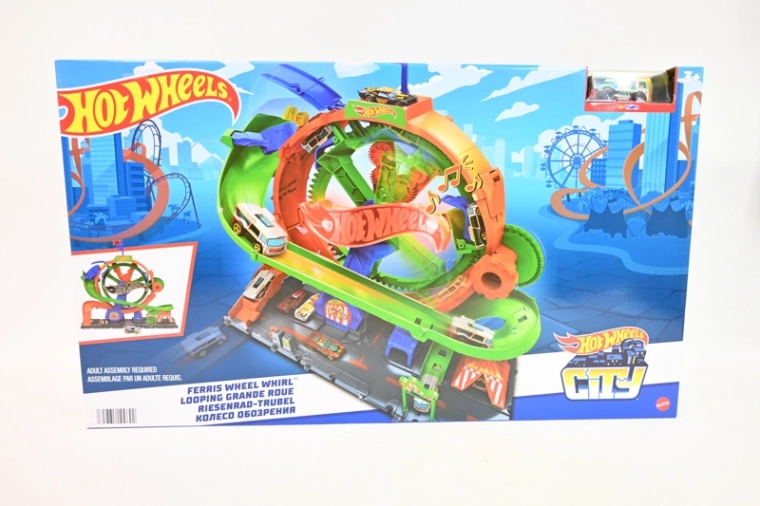 Ensemble Hot Wheels City avec grande roue et boucle
