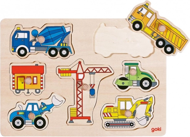 Engins de chantier en bois Goki
