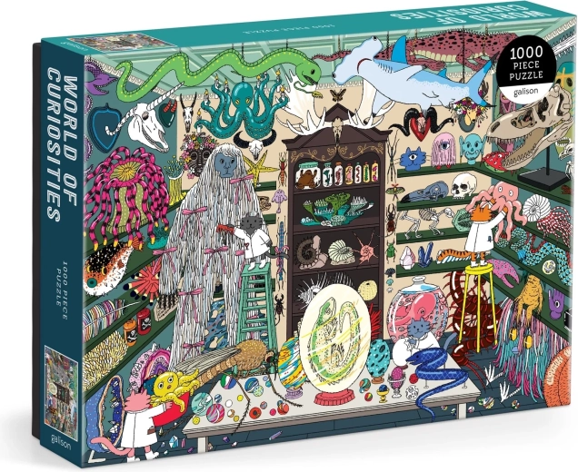 Puzzle Monde des curiosités 1000 pièces GALISON