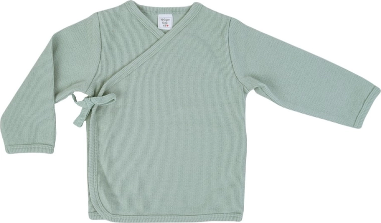 Lodger topper nomad rib silt green – veste cache-cœur, taille 62