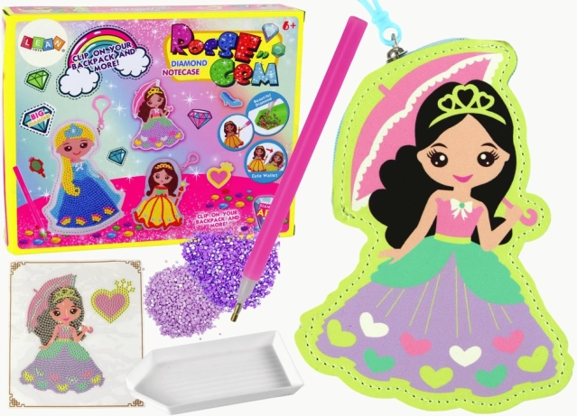 Kit de perles pour création diamant – pendentif princesse