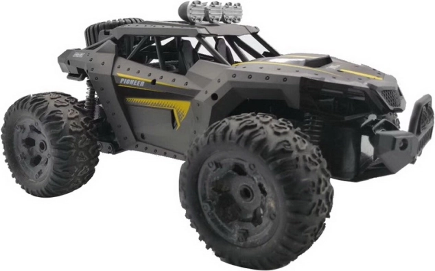 Voiture RC tout-terrain Pioneer avec caméra, grise, 1:12