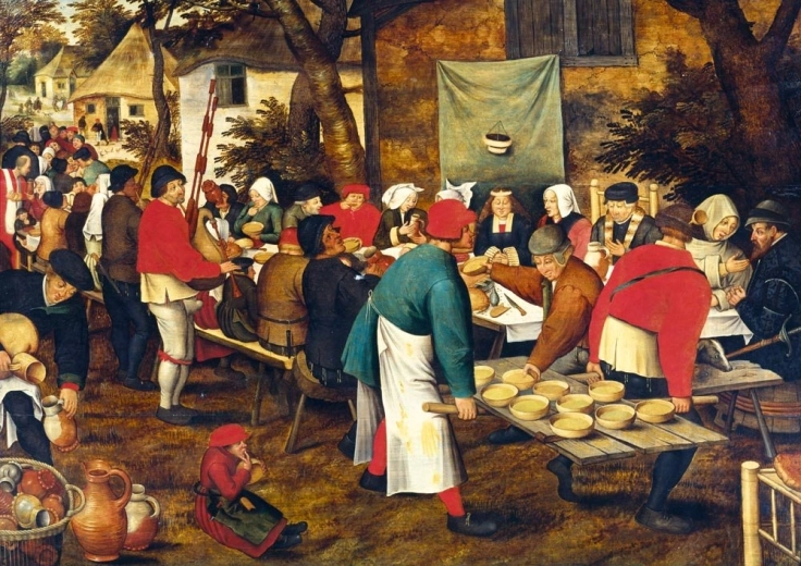 Puzzle Bluebird « Venkovská svatební hostina » 1000 pièces
