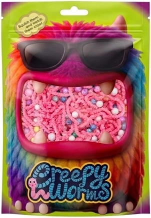 STNUX Creepy Worms – vers sensoriels roses