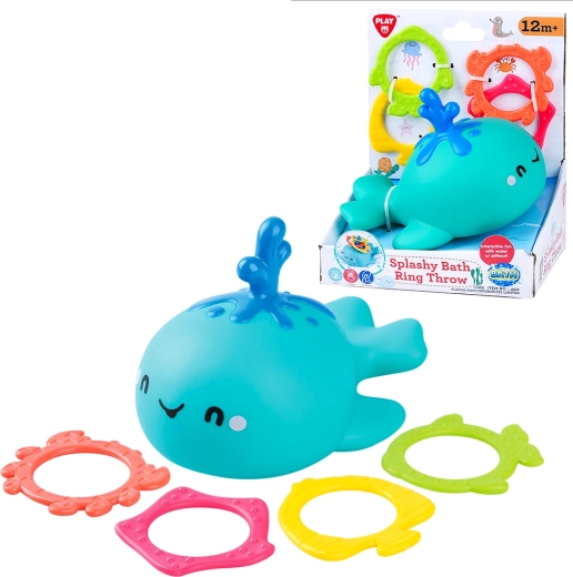 Playgo anneau de bain à lancer pour la baignoire