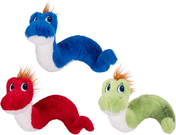 Serpent en peluche 20 cm pour bébés