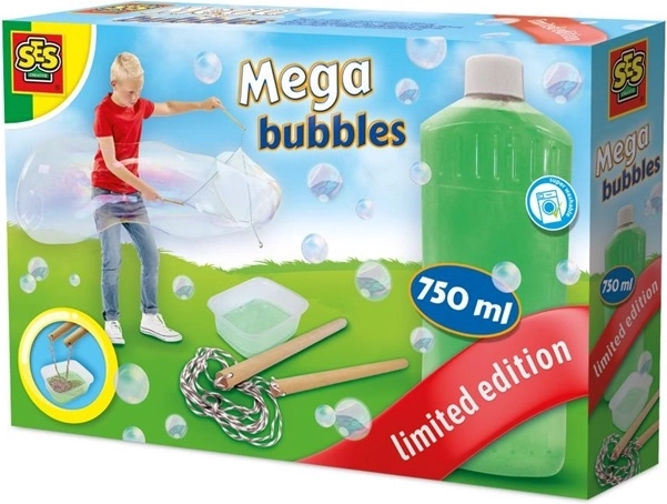 SES Mega bulles – bulles de savon, édition limitée 750 ml