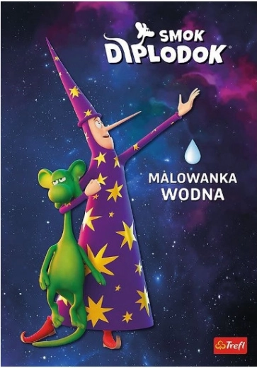 Dragon Diplodocus – coloriages à l’eau