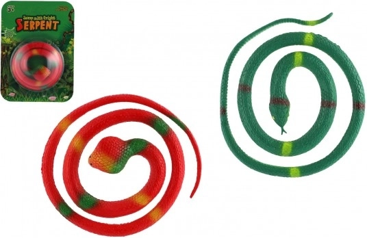 Serpent en caoutchouc élastique 80 cm – jouet pour enfants