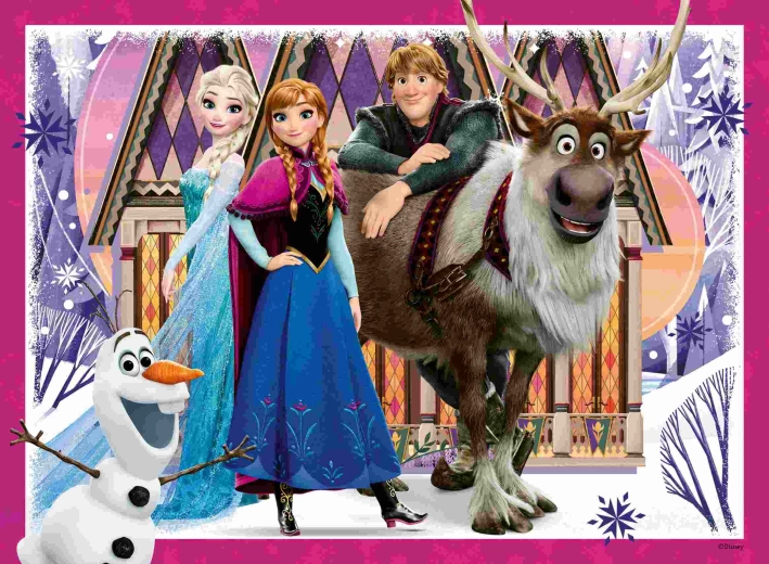 Puzzle Ravensburger Disney La Reine des neiges, 100 pièces