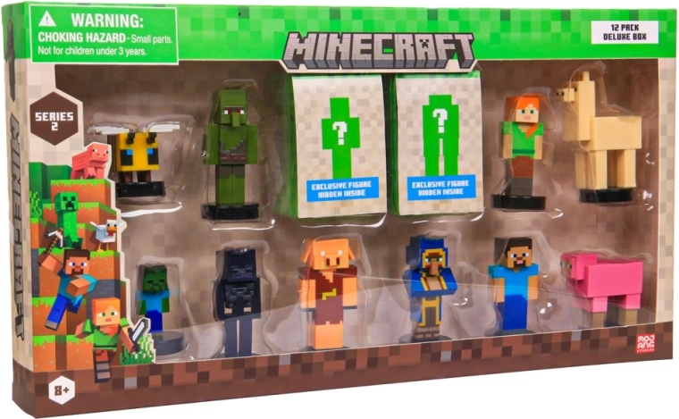 Minecraft tampons deluxe box série 2
