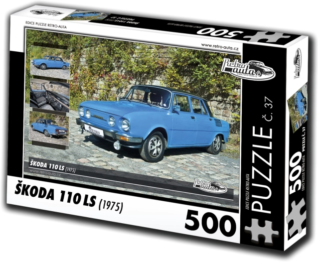 RETRO-AUTA Puzzle Škoda 110 LS 500 pièces