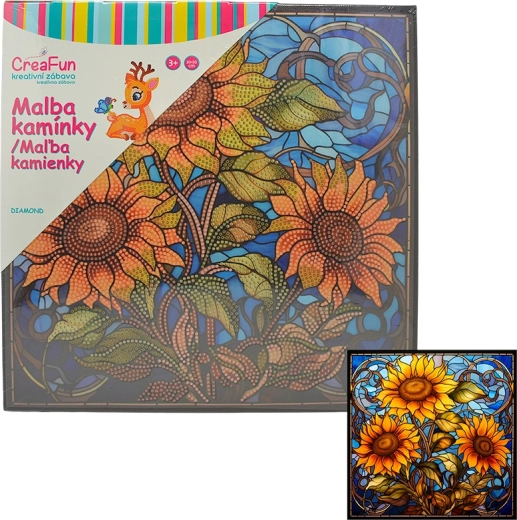 Peinture diamant Tournesol 30 × 30 cm