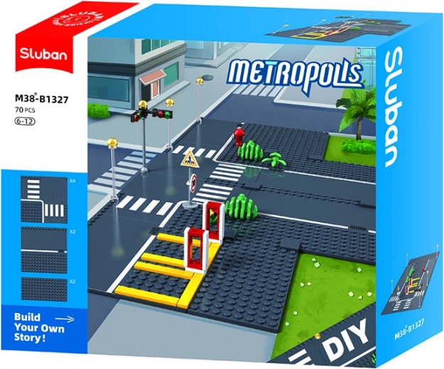 Sluban Metropolis kit de base route