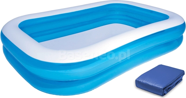 Piscine familiale gonflable 262 × 175 × 51 cm avec bâche BESTWAY
