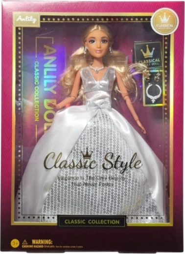 Poupée en robe de bal - 1 pièce