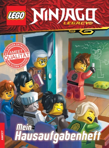 LEGO NINJAGO – mon cahier de devoirs scolaire (en allemand) - 1 pièce