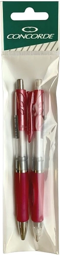 Set stylo-bille et porte‑mine CONCORDE Extra 0,5 mm