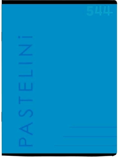 Cahier PASTELINI A5 ligné bleu
