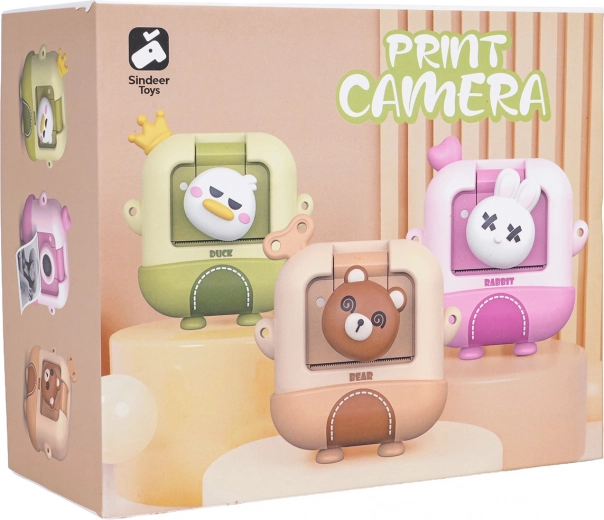 Appareil photo instantané pour enfants avec impression – petit canard